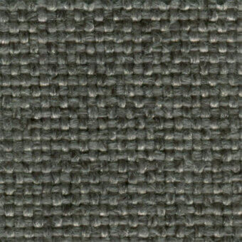 Dark gray woven fabric texture with a grid pattern, displaying matte yarns and subtle tonal variations; identified as “bross > fabric (b) sole > col. 417.”